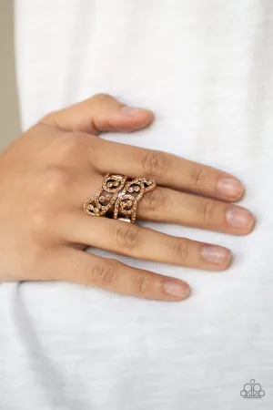 Paparazzi Ring ~ Diamond Dizzy - Copper