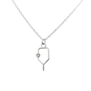 Pickleball Charm Necklace - Pick Color