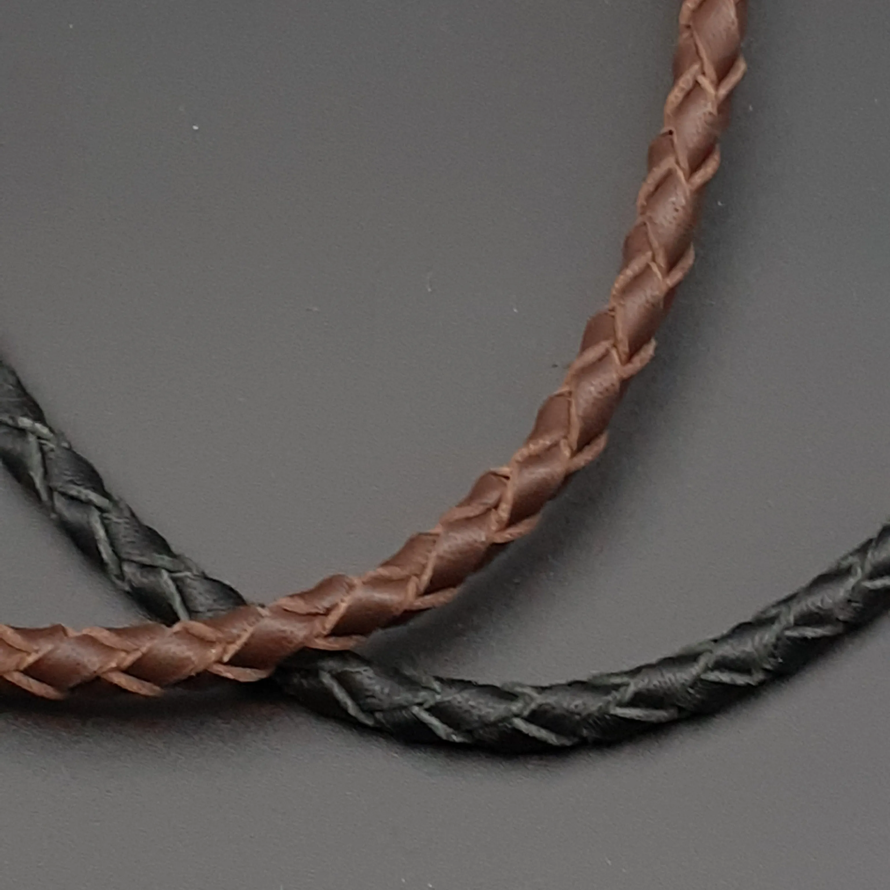 Plaited Leather Necklace