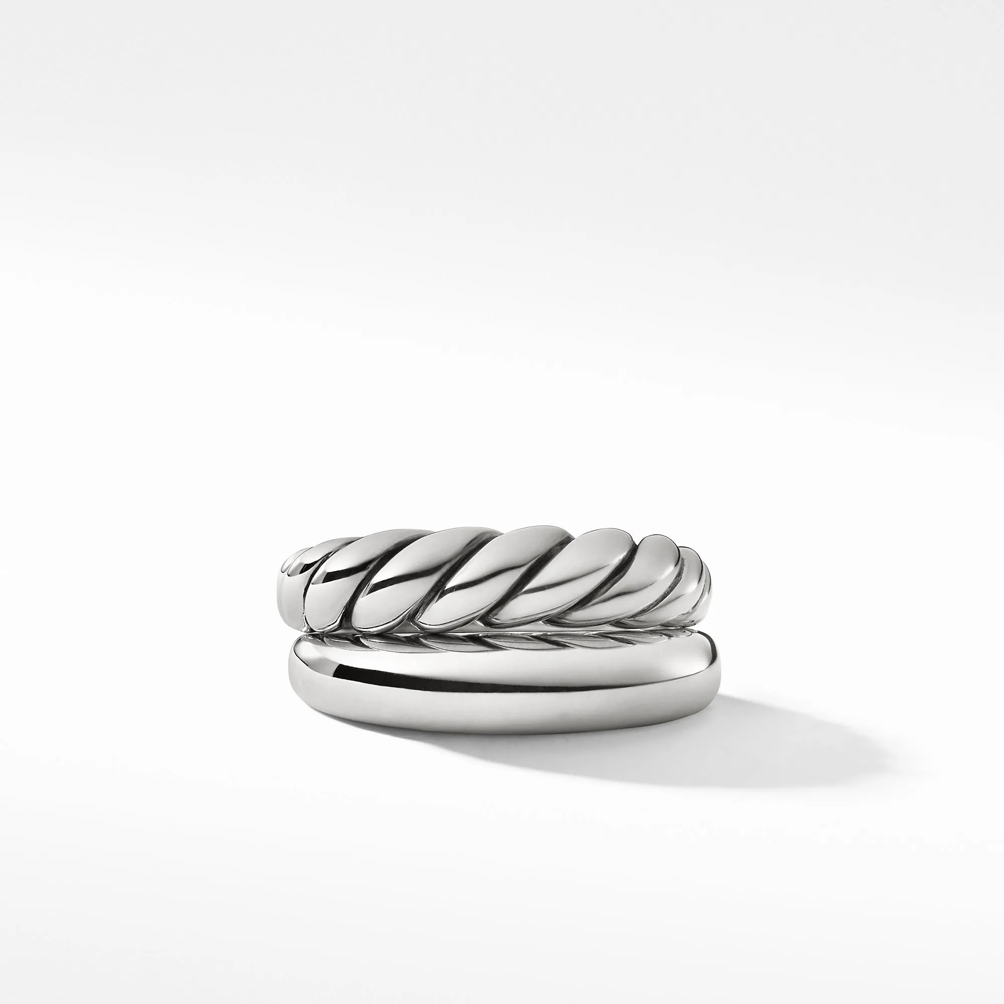 Pure Form Stack Ring