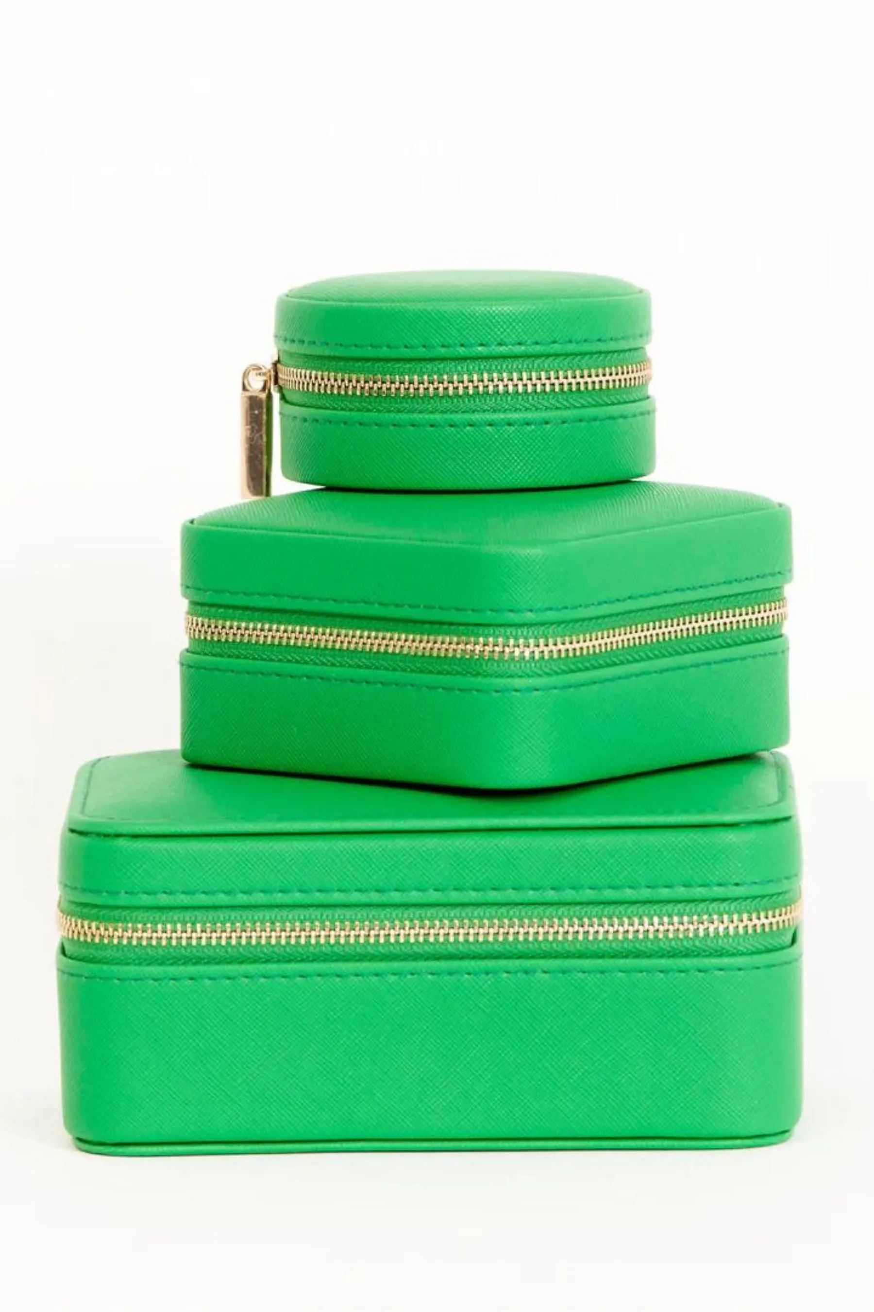 Rectangle Jewellery Case | Green