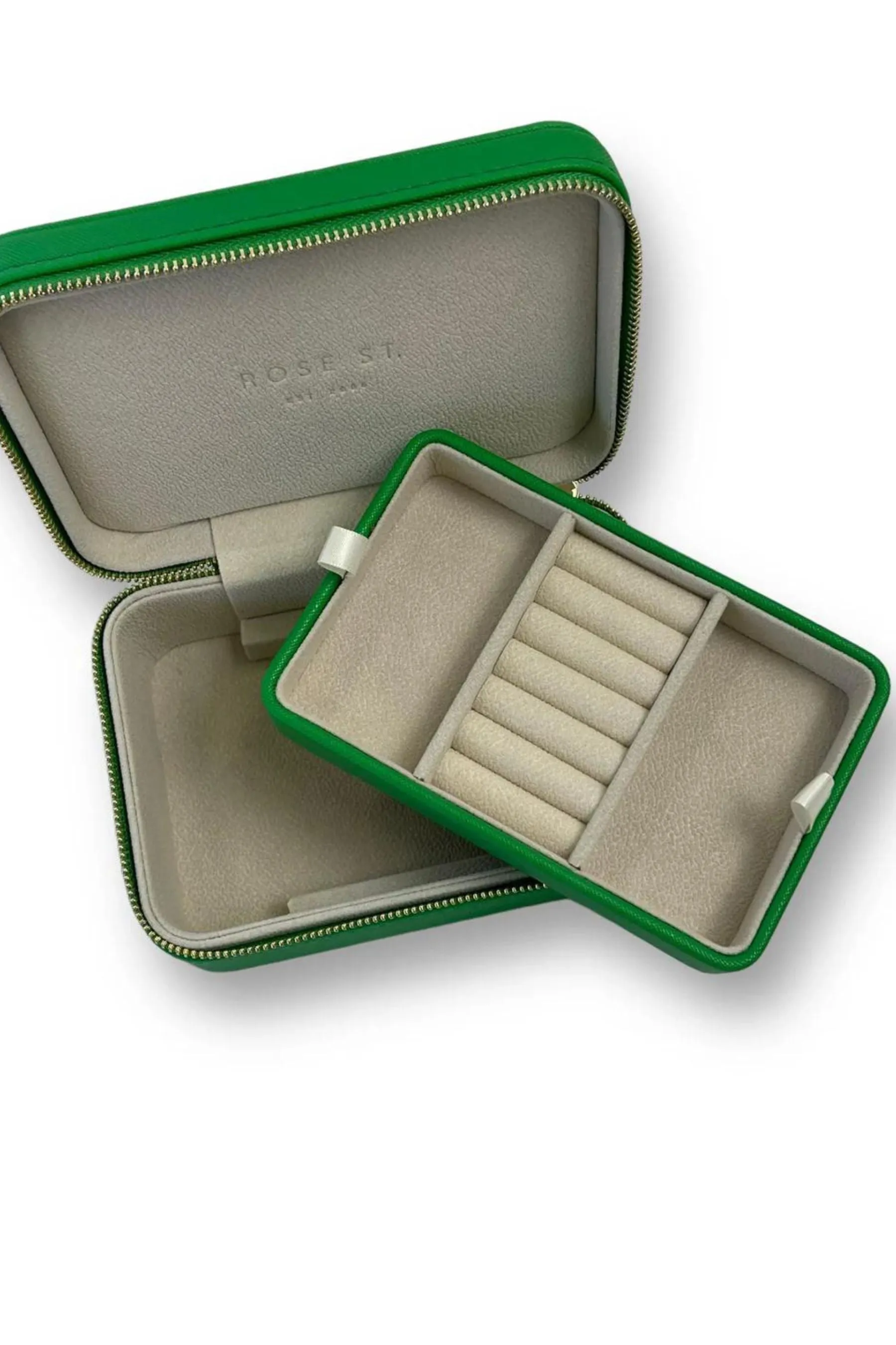 Rectangle Jewellery Case | Green