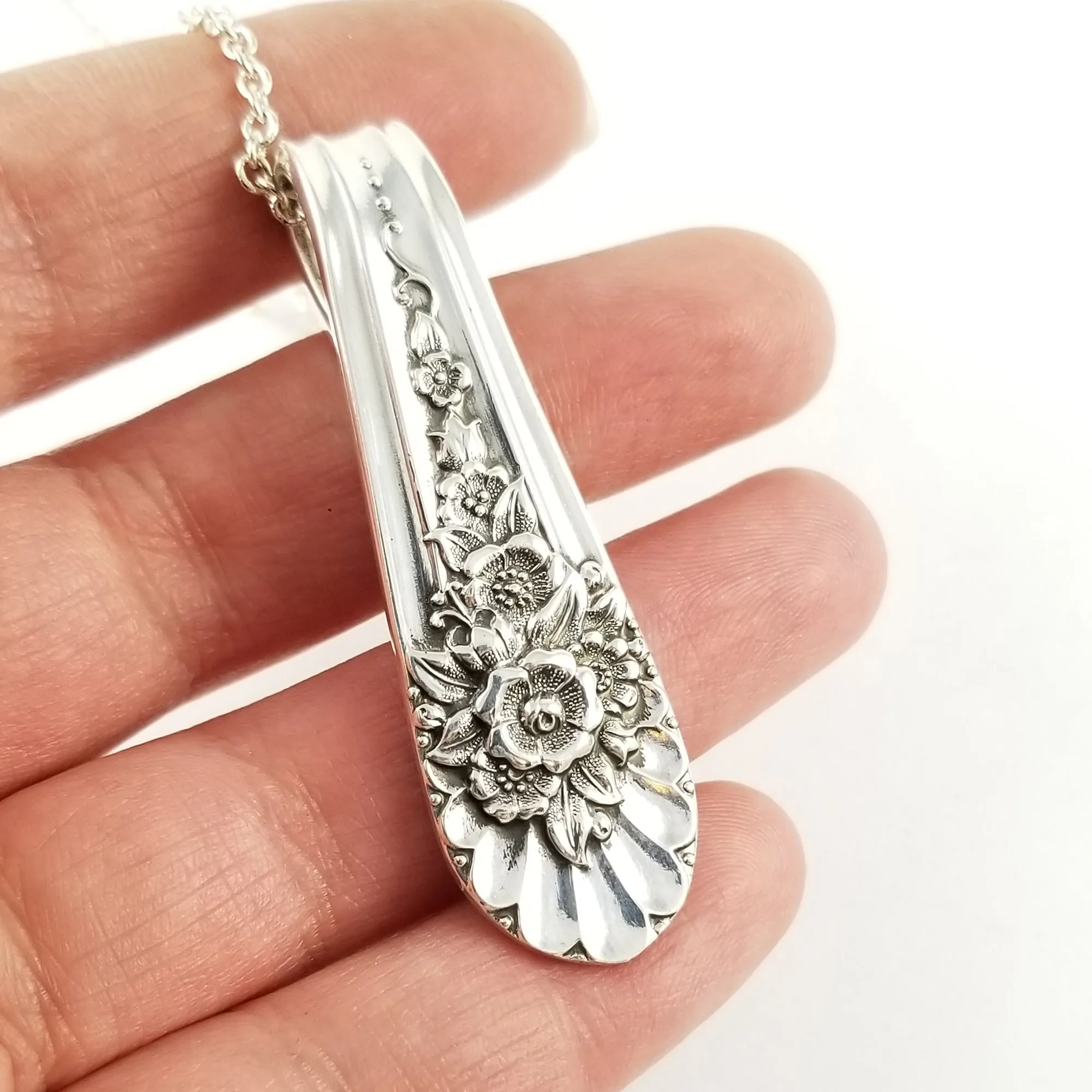 Rogers Jubilee Spoon Necklace