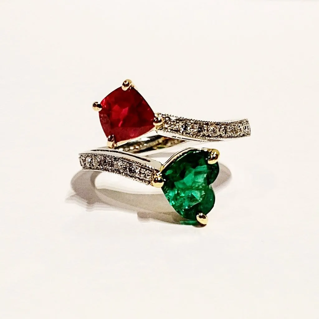 Ruby and Emerald Ring