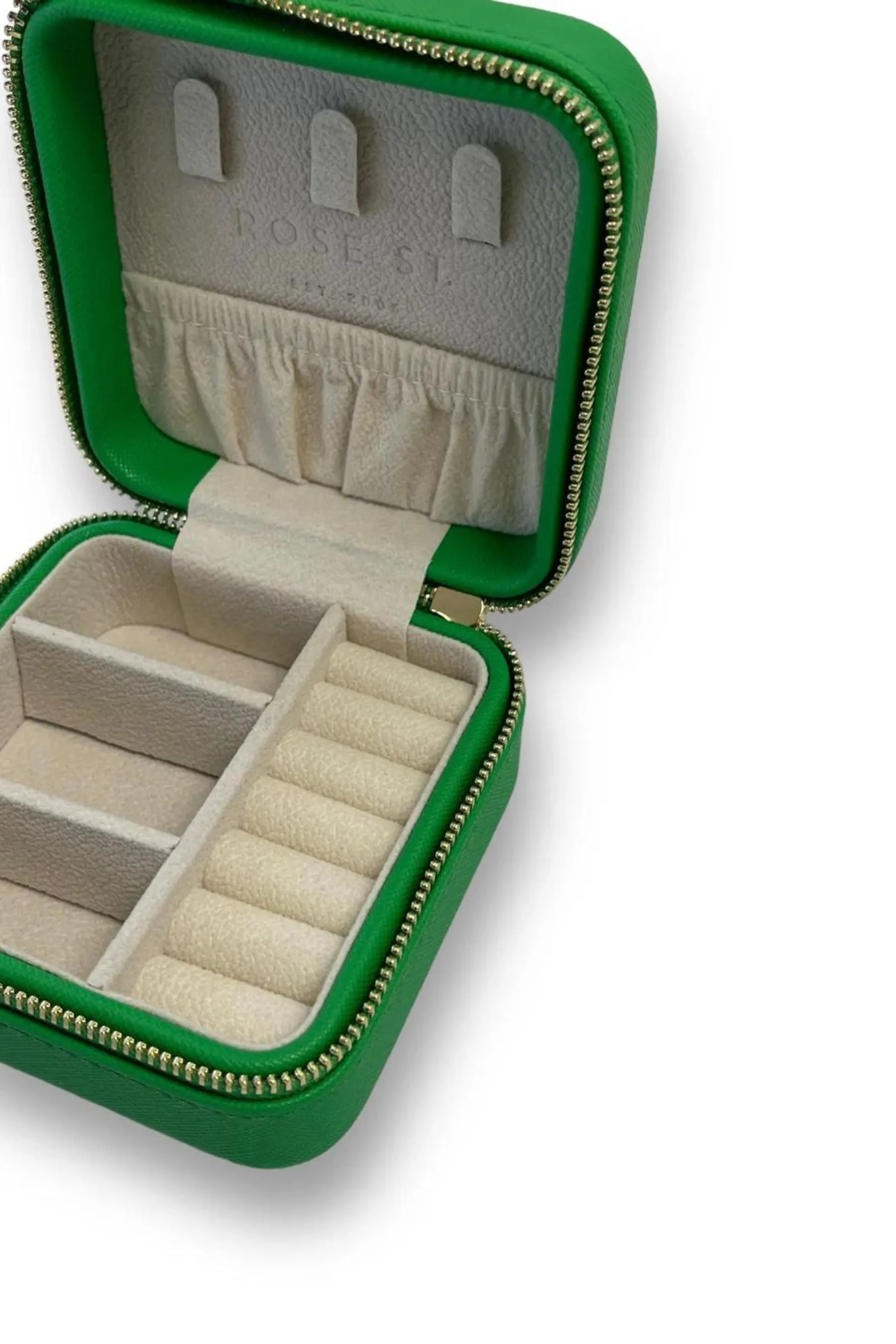 Square Jewellery Case | Green