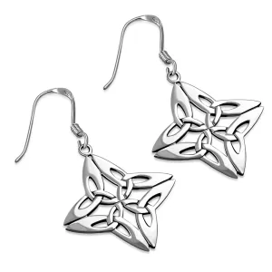 Sterling Silver Celtic Trinity Knot Earrings