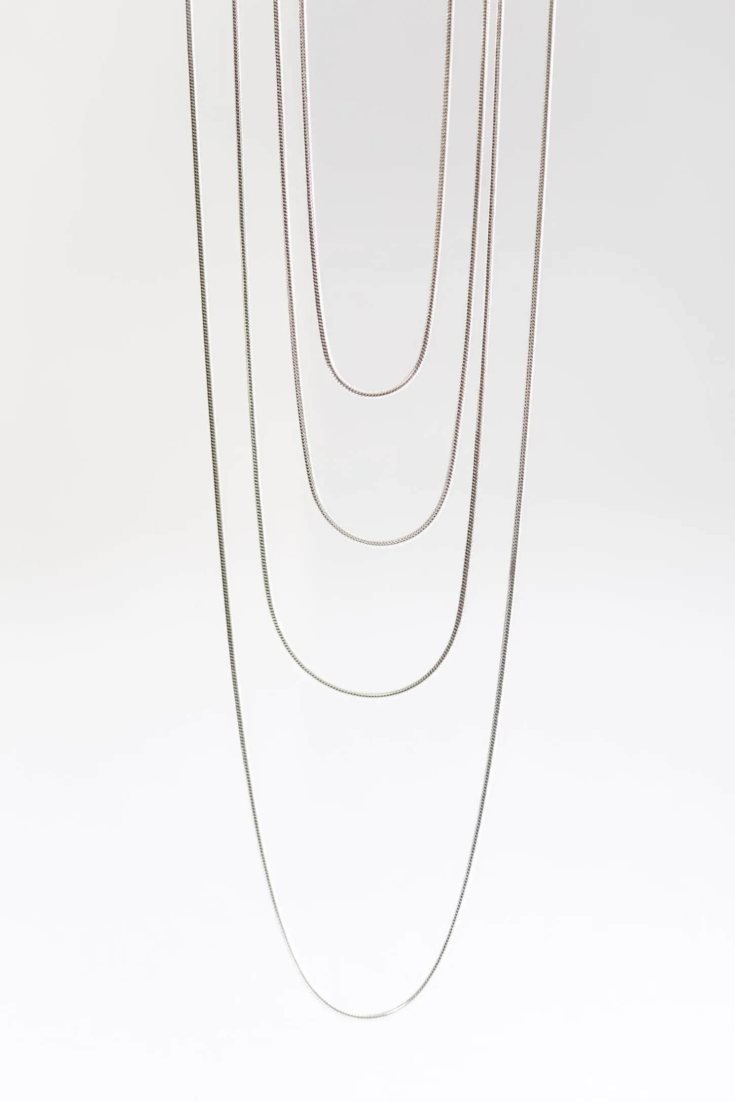 Sterling Silver Necklace Thin Chain