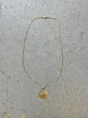 Sunshine Necklace Gold Filled Chain