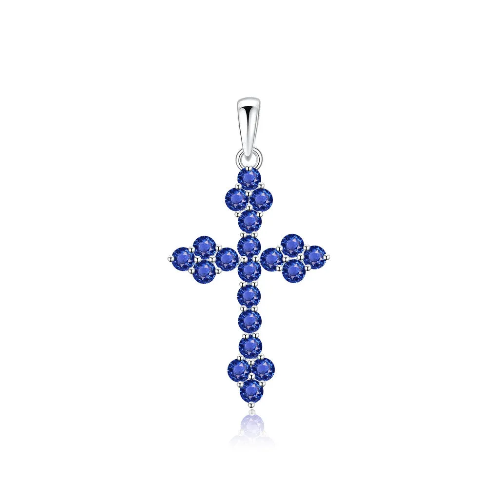 TAKA Jewellery Spectra Cross Pendant 18K