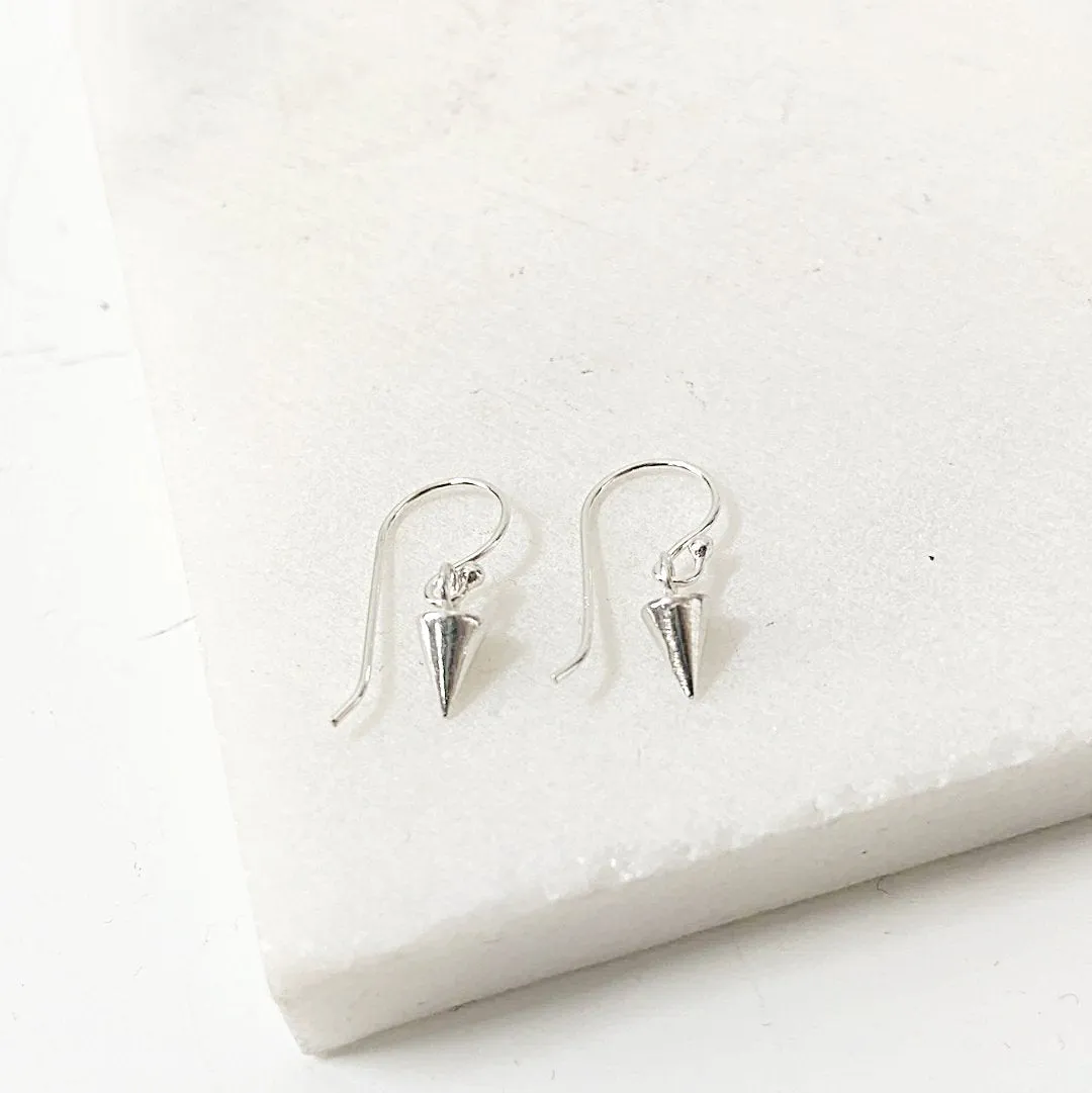 Tiny Spike Earrings-Uni-T