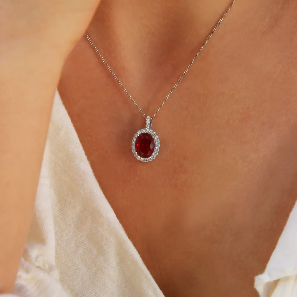 Tru-Ruby Cincature Pendant