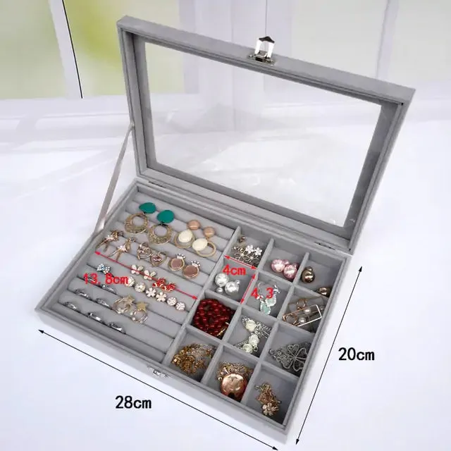 Velvet Jewelry Organizer