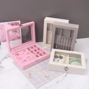 Velvet Ring And Earings Organizer