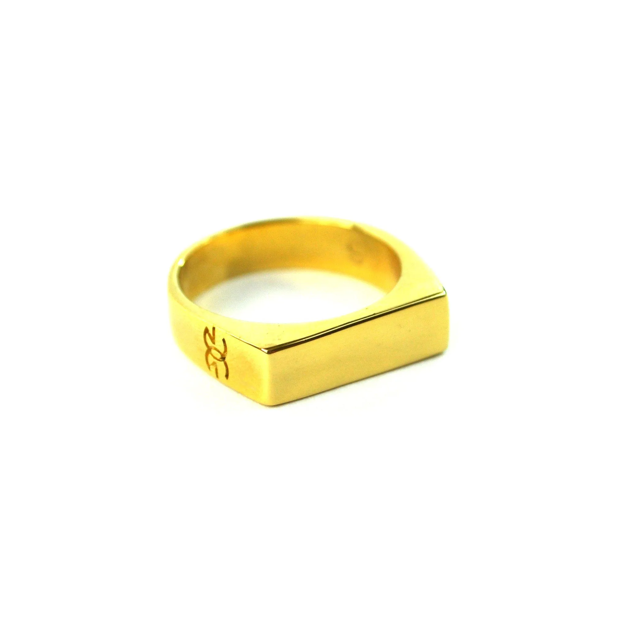 Women's Gold Bar Ring