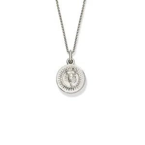 Zodiac Scorpio Necklace Pendant Silver